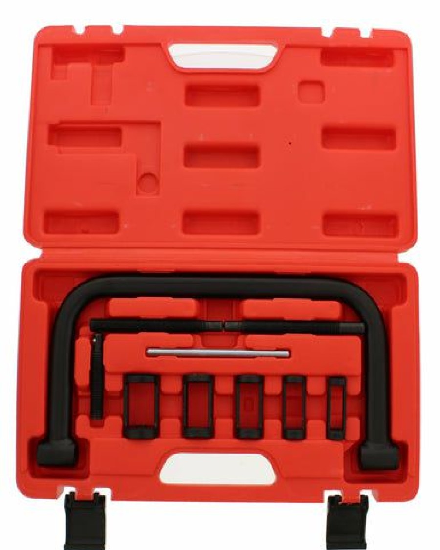 Auto Tools *  | Valve Spring Compressor C Clamp Tool Set Motorcycle Car Service Kit Abn 2123