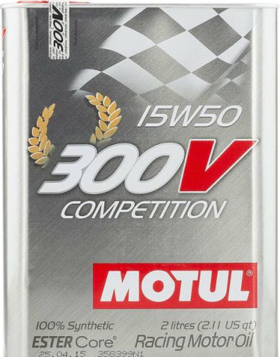 Lubricants *  | Motul 104244 300V 15W50 Synthetic Racing Oil, 2L