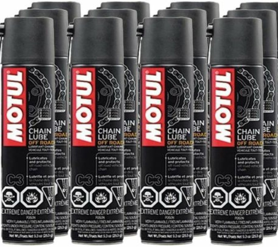 Lubricants *  | Motul 103245-Cs Chain Lube Offroad, 12 Pack (9.3Oz), 9.3 Fluid_Ounces