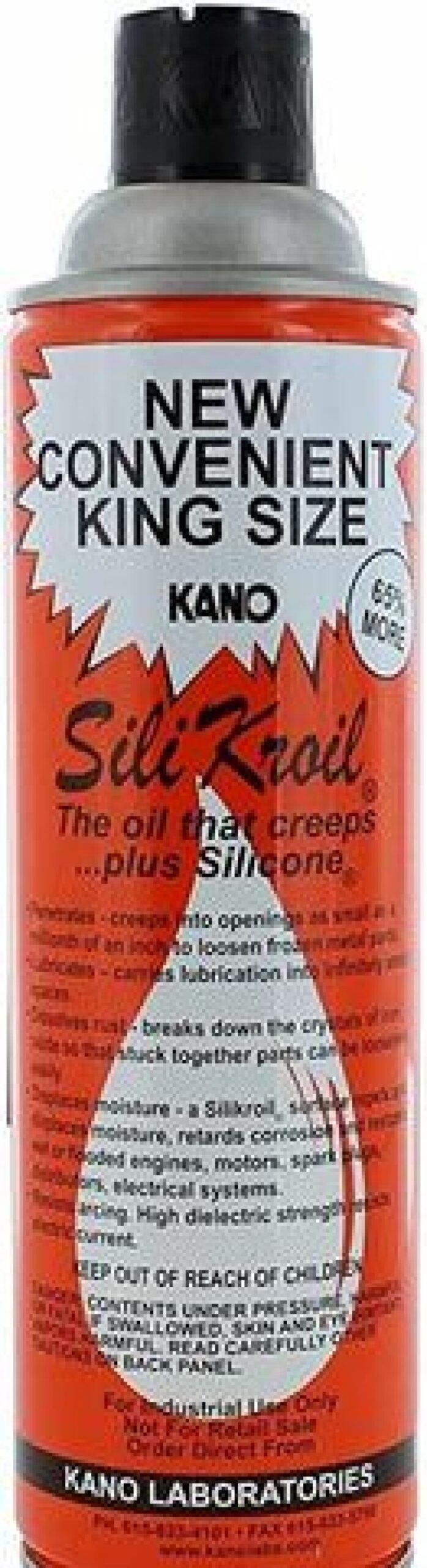 Fuel & Oil Treatment *  | Kano Sili Kroil Penetrating Oil King Size, 16.5 Oz Aerosol (Siliking)