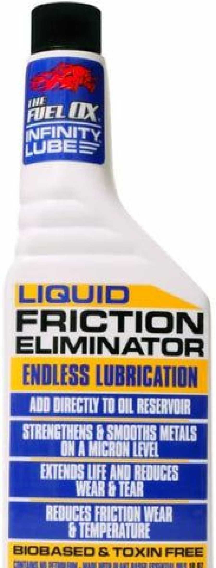 Fuel & Oil Treatment *  | Fuel Ox Infinity Lube Liquid Friction Eliminator Premium Oil Additive Lubricates