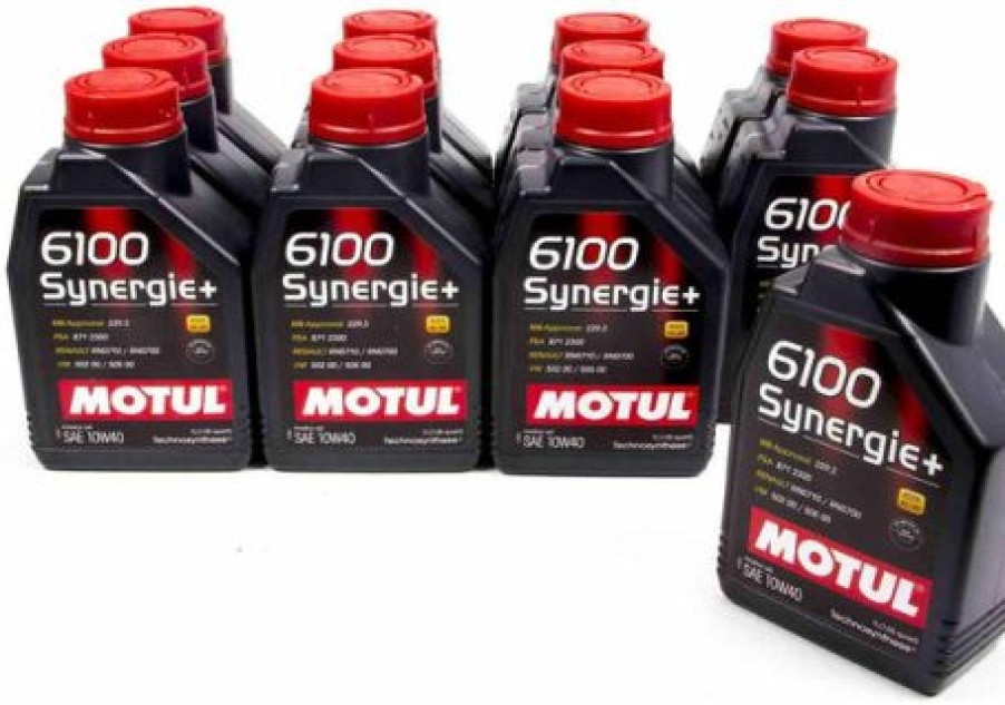 Lubricants *  | Motul 102781-12 6100 Synergie 10W-40 Oil, (Case Of 12)