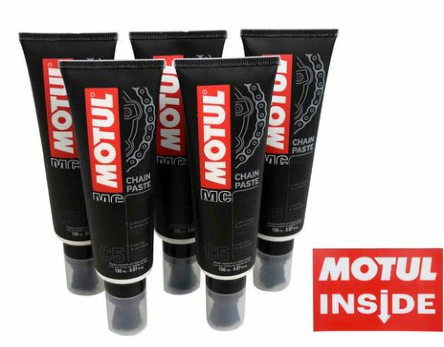 Fuel & Oil Treatment *  | Motul 106513 C5 Chain Paste 150Ml 5 Pck With Premium Motul Sticker