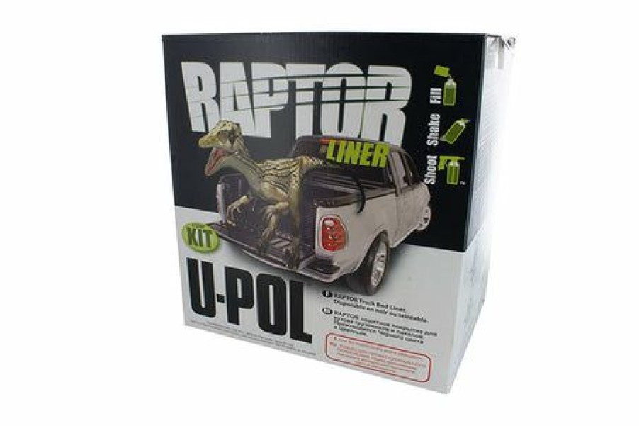 Truck Bed Liner Kits & Products *  | U-Pol Raptor Tintable Truck Bed Liner 4 Liter Kit W/Sepia Brown Color Tint Pouch 1.5Oz