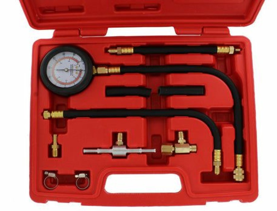 Testers *  | Universal Fuel Injection Pressure Test Kit With Improved Flex Hoses Abn 8909