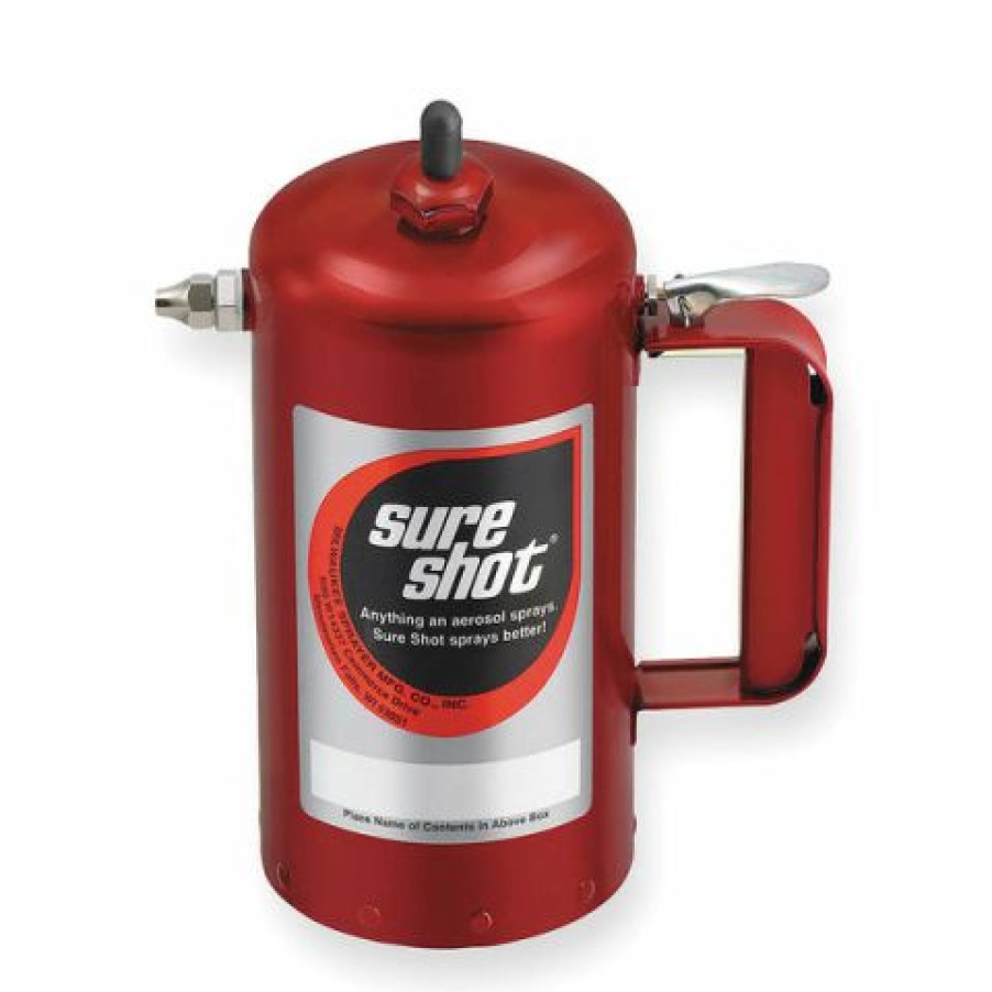 Auto Tools *  | Milwaukee Sprayer Manufacturing Sure Shot A1000 Steel Sprayer, 32 Oz, Red