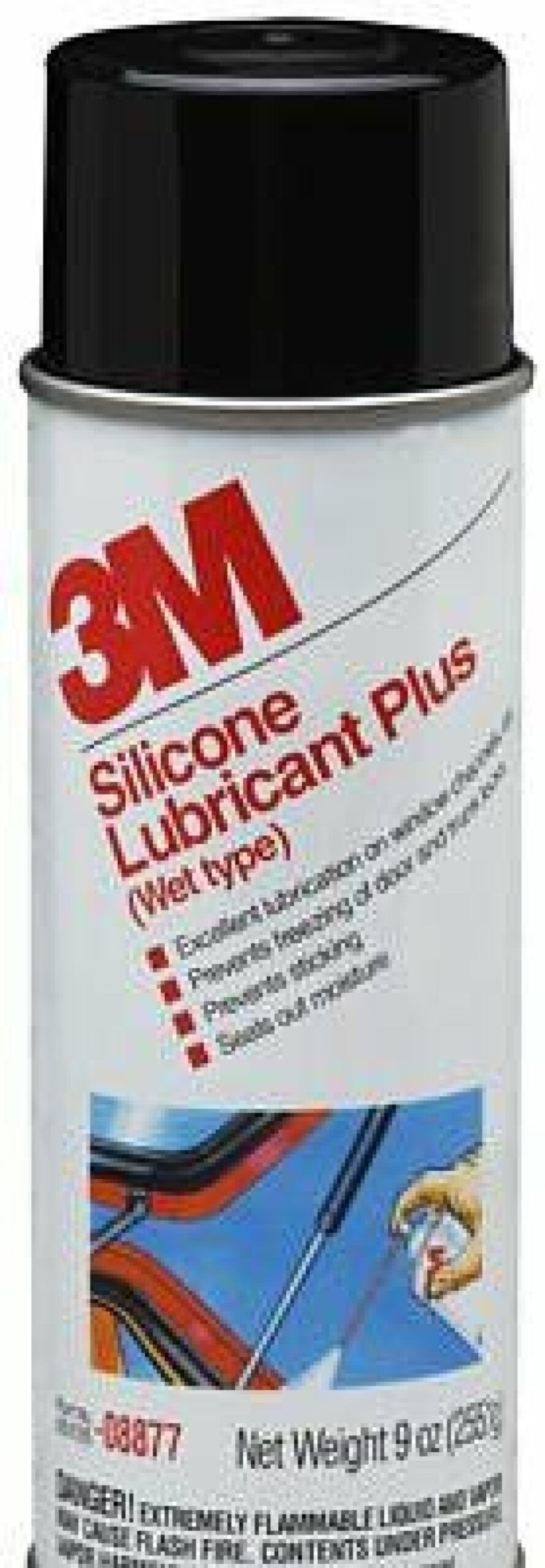 Lubricants *  | 3M (08877) Silicone Lubricant Plus (Wet Type), 08877, 9 Ounce, 12 Cans Per Case