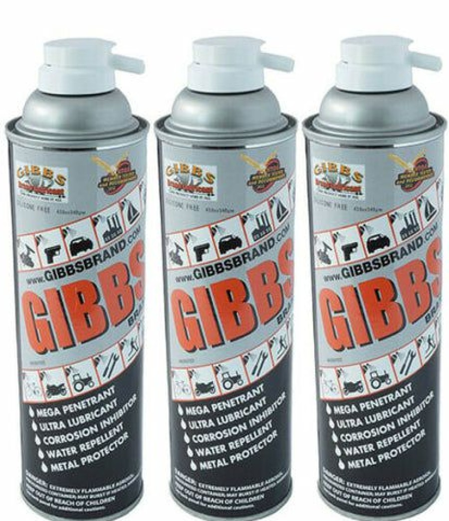 Lubricants *  | Gibbs Brand Lubricant, Penetrating Oil, Multi Purpose, Metal Protector (3 X12Oz)