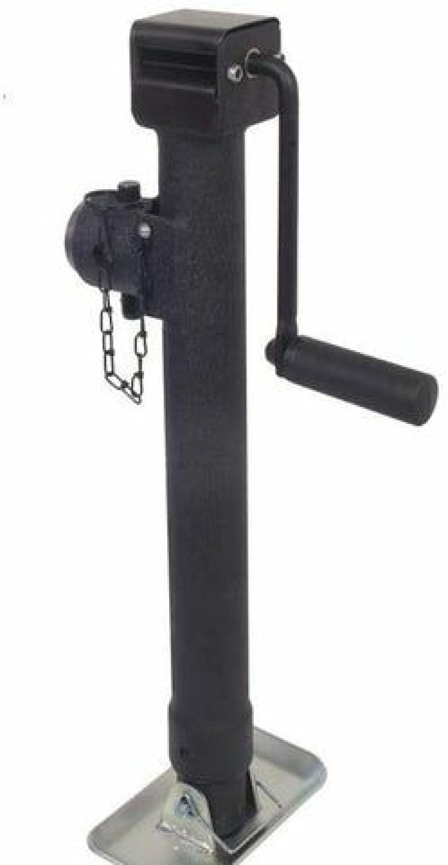 Auto Tools *  | Trailer Valet Blackout Series 5K Side Wind Pipe Mount Jack 15