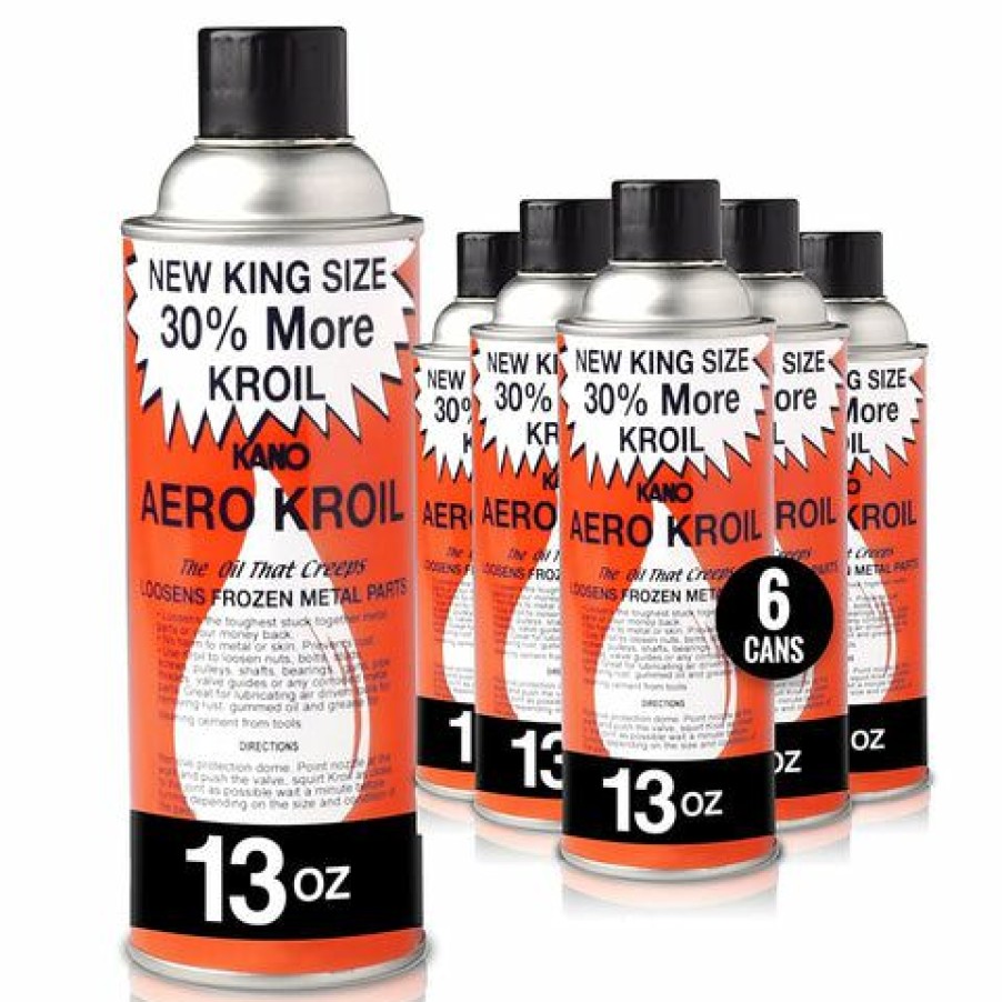 Fuel & Oil Treatment *  | Kano Kroil Penetrating Oil (Aerokroil), 13 Oz. Aerosol, Pack Of 6