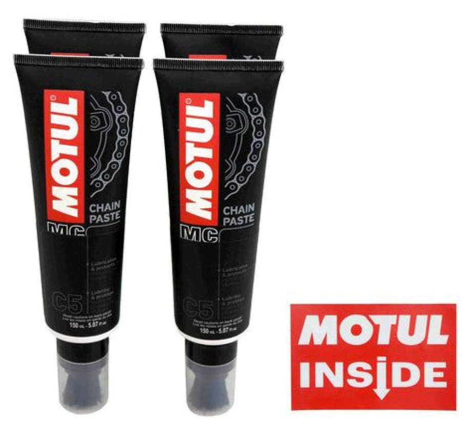 Fuel & Oil Treatment *  | Motul 106513 C5 Chain Paste 150Ml 4 Pck With Premium Motul Sticker