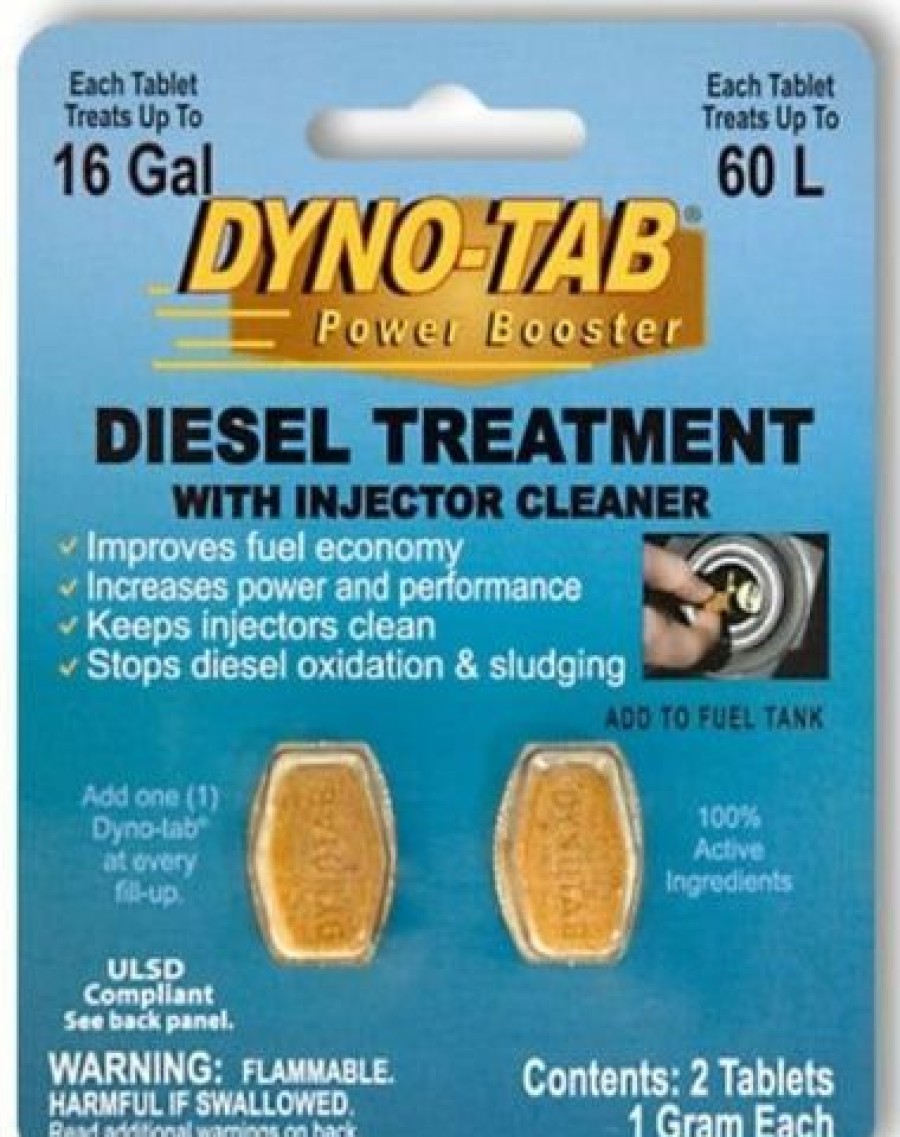 Fuel & Oil Treatment *  | Dyno Tab Dyno-Tab 45602 Diesel Treatment With Injector Cleaner 2-Tab Card