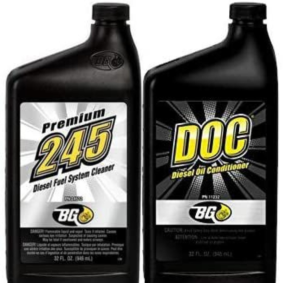 Fuel & Oil Treatment *  | Bg 245 Premium Diesel Fuel System Cleaner And Bg 112 Doc Diesel Oil Conditioner