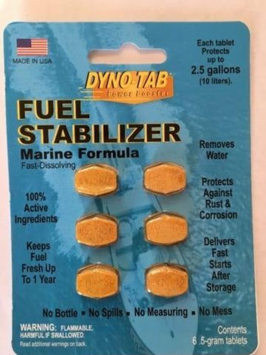 Fuel & Oil Treatment *  | Dyno Tab Dyno-Tab 64276 Marine Stabilizer 6-Tab Card