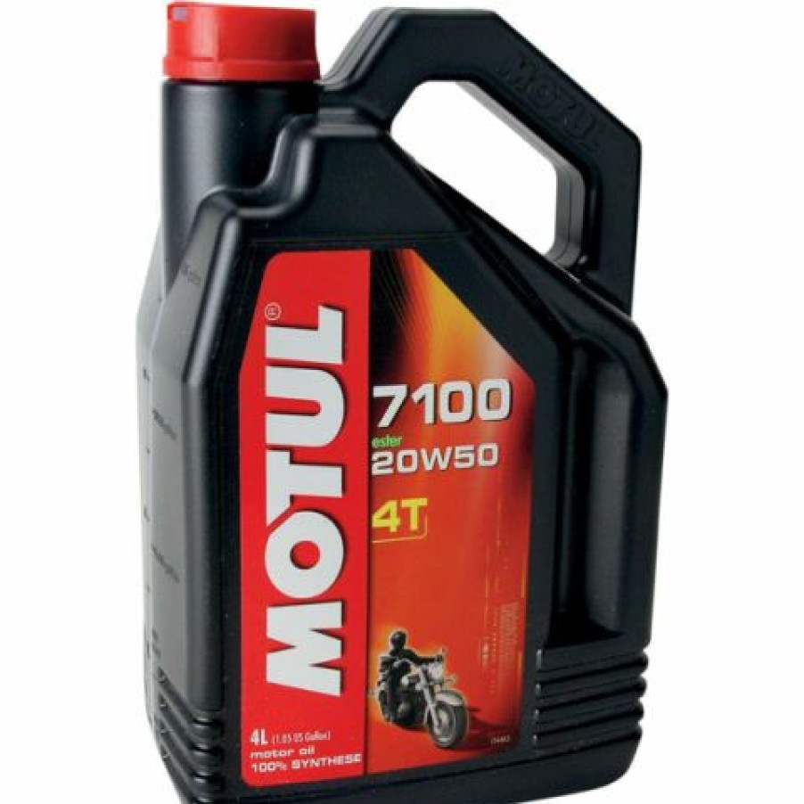 Lubricants *  | Motul 7100 4T Synthetic Ester Motor Oil 20W50 4L. 836441 / 101380