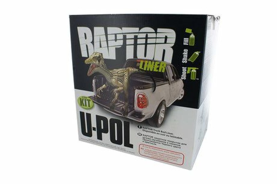 Truck Bed Liner Kits & Products *  | U-Pol Raptor Tintable Truck Bed Liner 4 Liter Kit W/Navy Blue Color Tint Pouch 1.5Oz