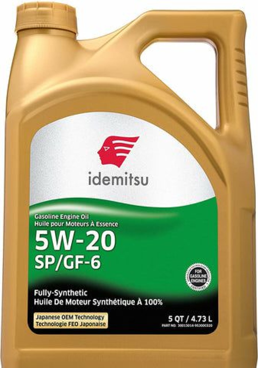 Fuel & Oil Treatment *  | Idemitsu Full Synthetic 5W-20 Engine Oil Sp/Gf-6-5 Quart (30013014-95300C020)