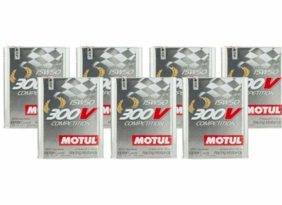 Fuel & Oil Treatment *  | Motul 300V Competition 15W50 14L Fully Synthetic Racing Engine Motor Oil 7 X 2L