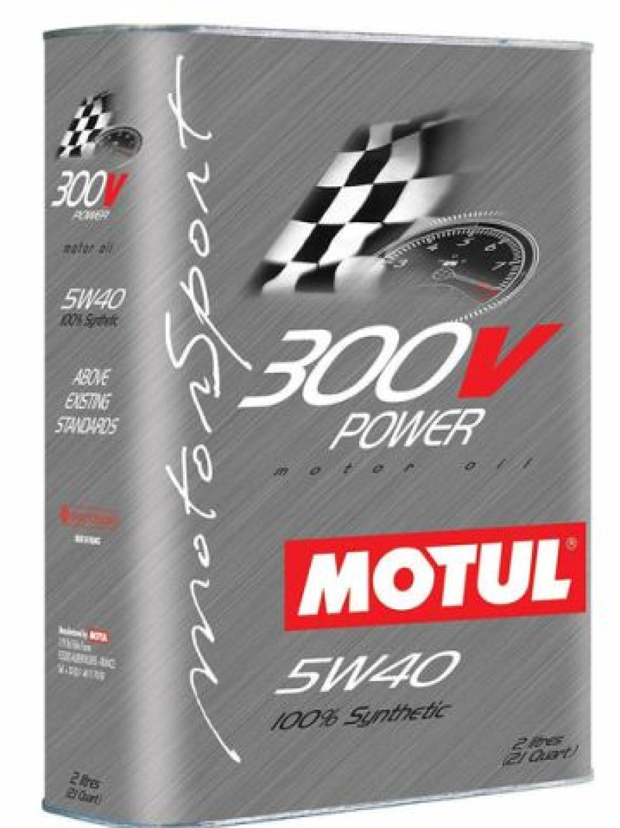 Lubricants *  | Motul 104242 300V 5W-40 Synthetic Racing Oil, 2 L, 1 Pack