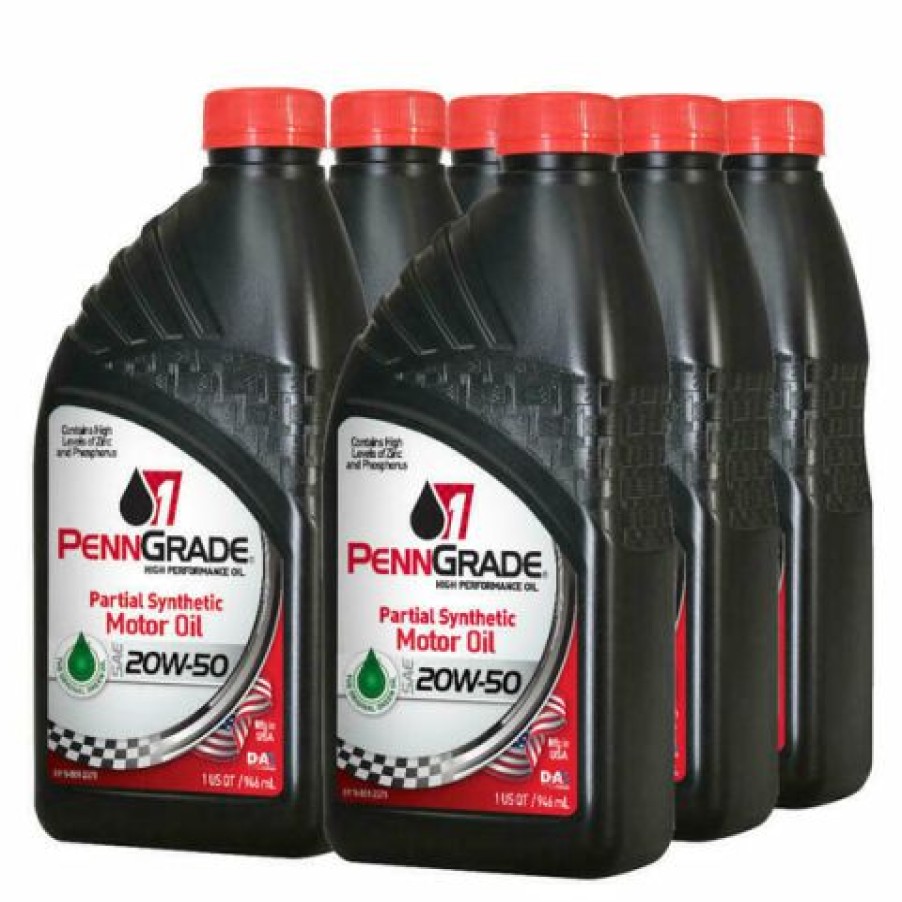 Fuel & Oil Treatment *  | Brad Penn / Penngrade 71196 1 Semi-Synthetic Engine Oil, 20W50, 6 Quarts