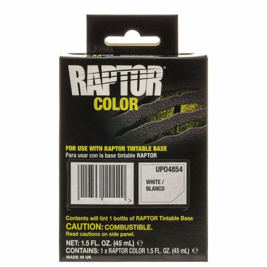 Truck Bed Liner Kits & Products *  | U-Pol Raptor Truck Bedliner Color Tint Pouches 1.5 Ounce White