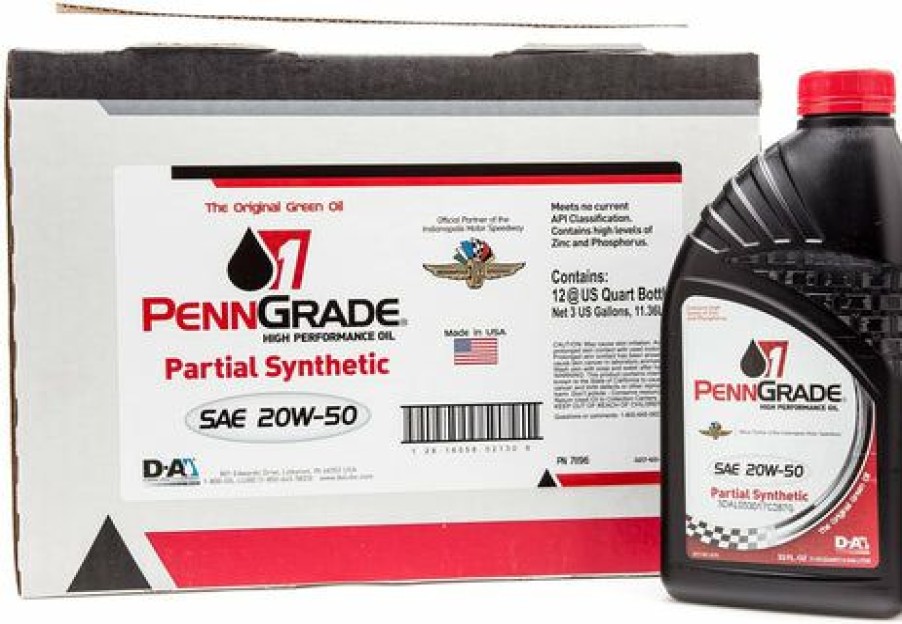 Fuel & Oil Treatment *  | Penngrade Brad Penn 009-7119-12Pk 20W-50 Partial Synthetic Racing Oil 12 Pack