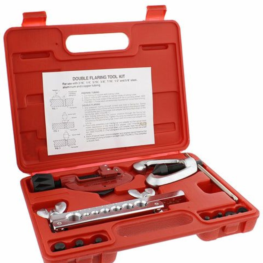 Brake Care *  | Double Flaring Tool Kit With Brake Line Bender Flare Tool And Cutter Abn 3056