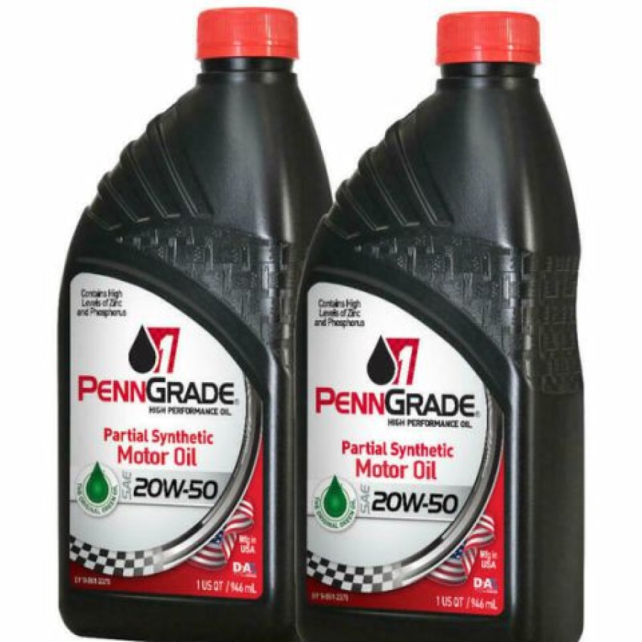 Fuel & Oil Treatment *  | Brad Penn / Penngrade 71196 1 Semi-Synthetic Engine Oil, 20W50, 2 Quarts