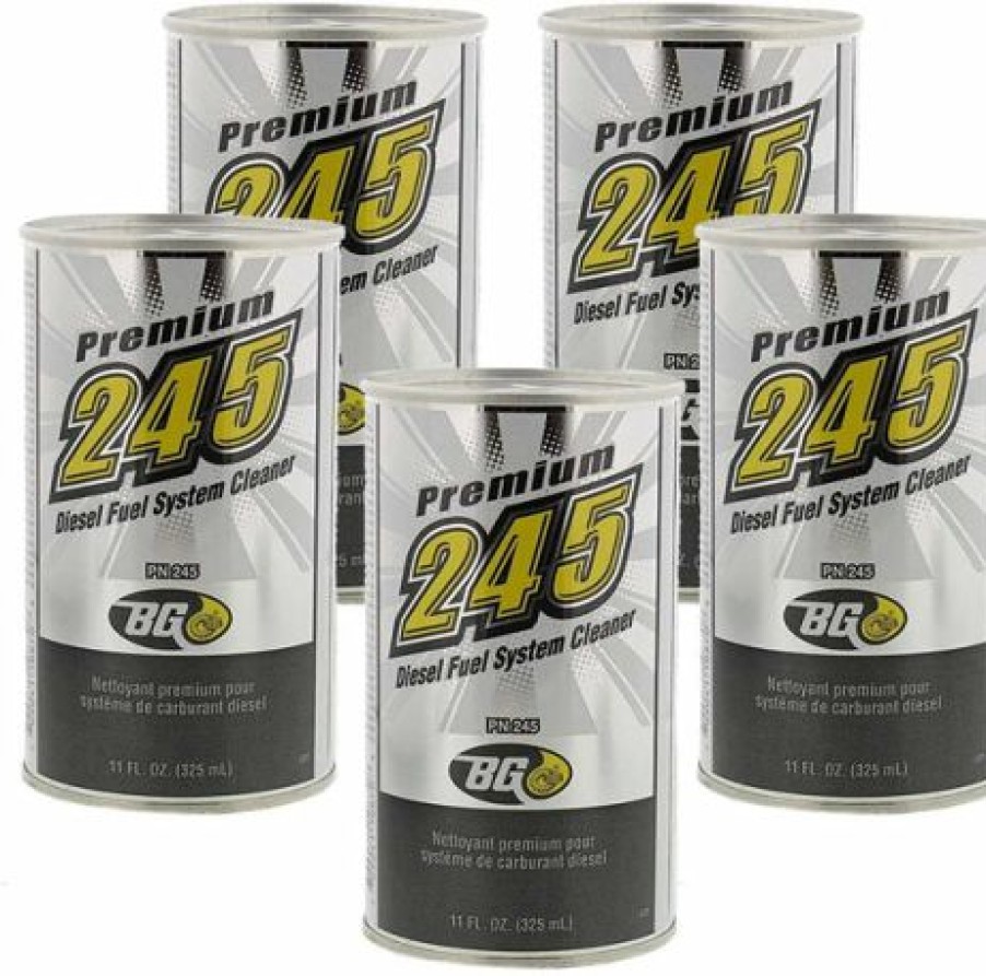 Fuel & Oil Treatment *  | 5 Cans Of Bg 245 Premium Diesel Fuel System Cleaner