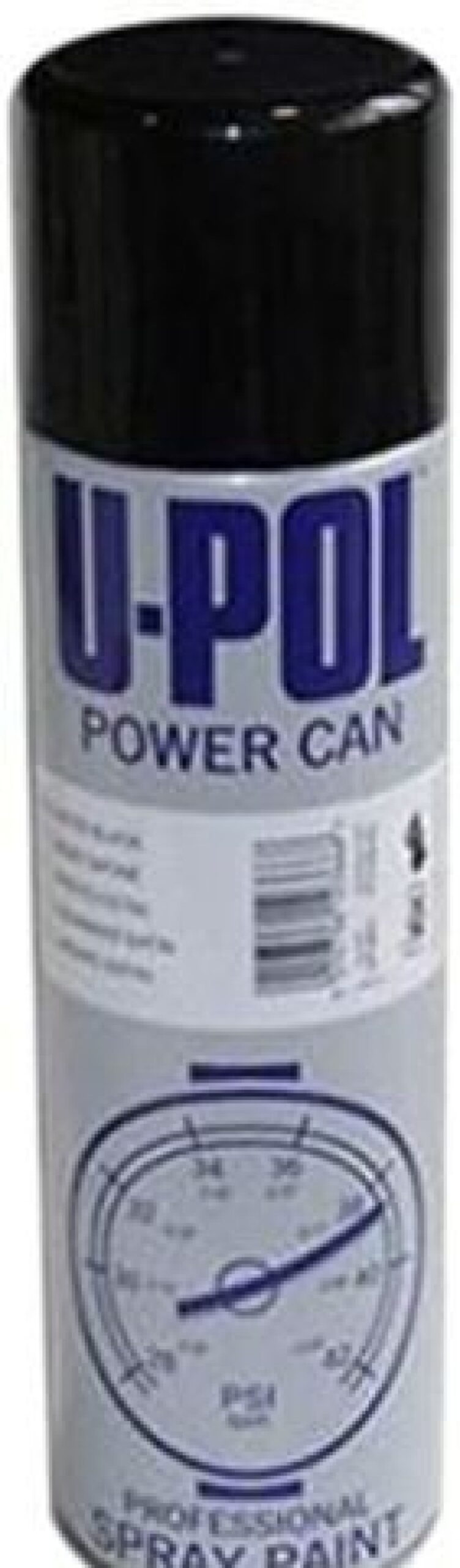 Truck Bed Liner Kits & Products *  | U-Pol Products 0801 Satin Black Power Can Automotive Aerosol 500Ml