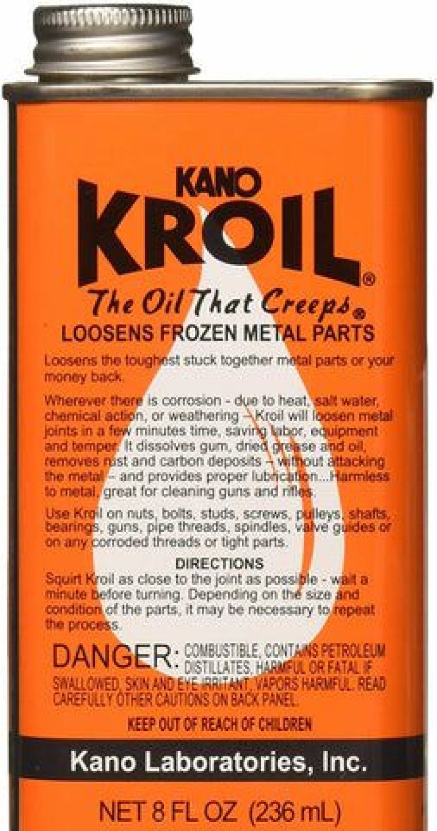 Fuel & Oil Treatment *  | Kano Kroil Penetrating Oil, 8 Ounce Liquid