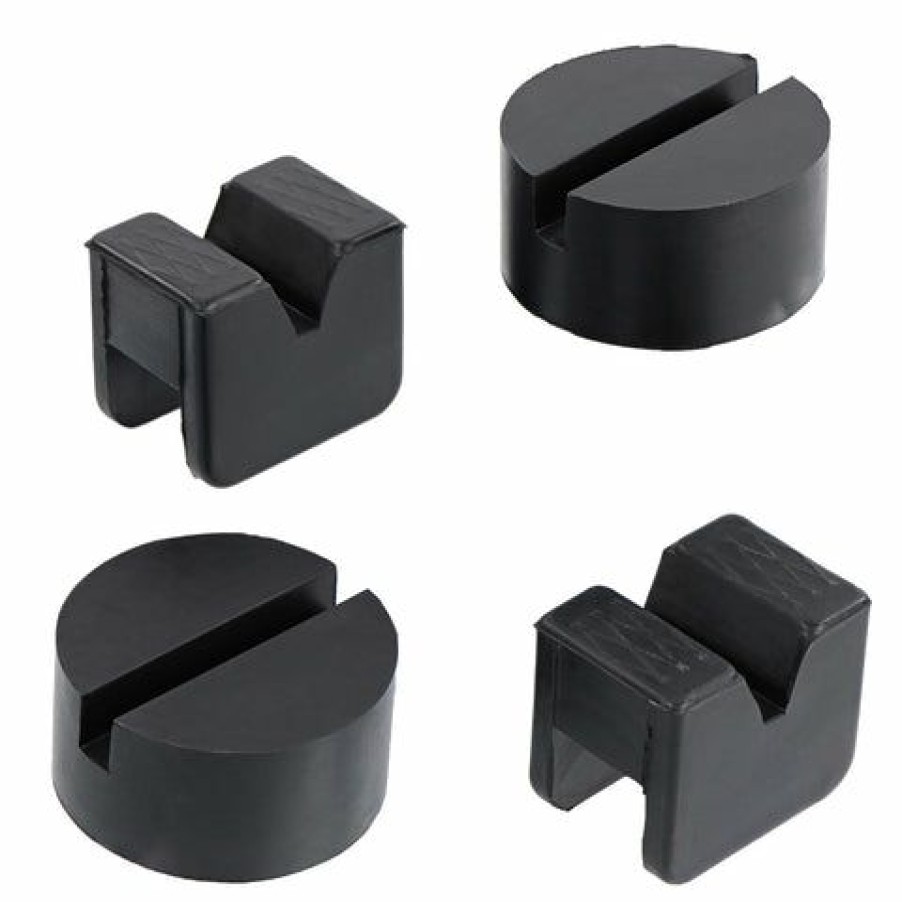 Auto Tools *  | Jack Pad Adapters 4Pk Car Protector V Shape And Puck Jacking Blocks Abn 801595